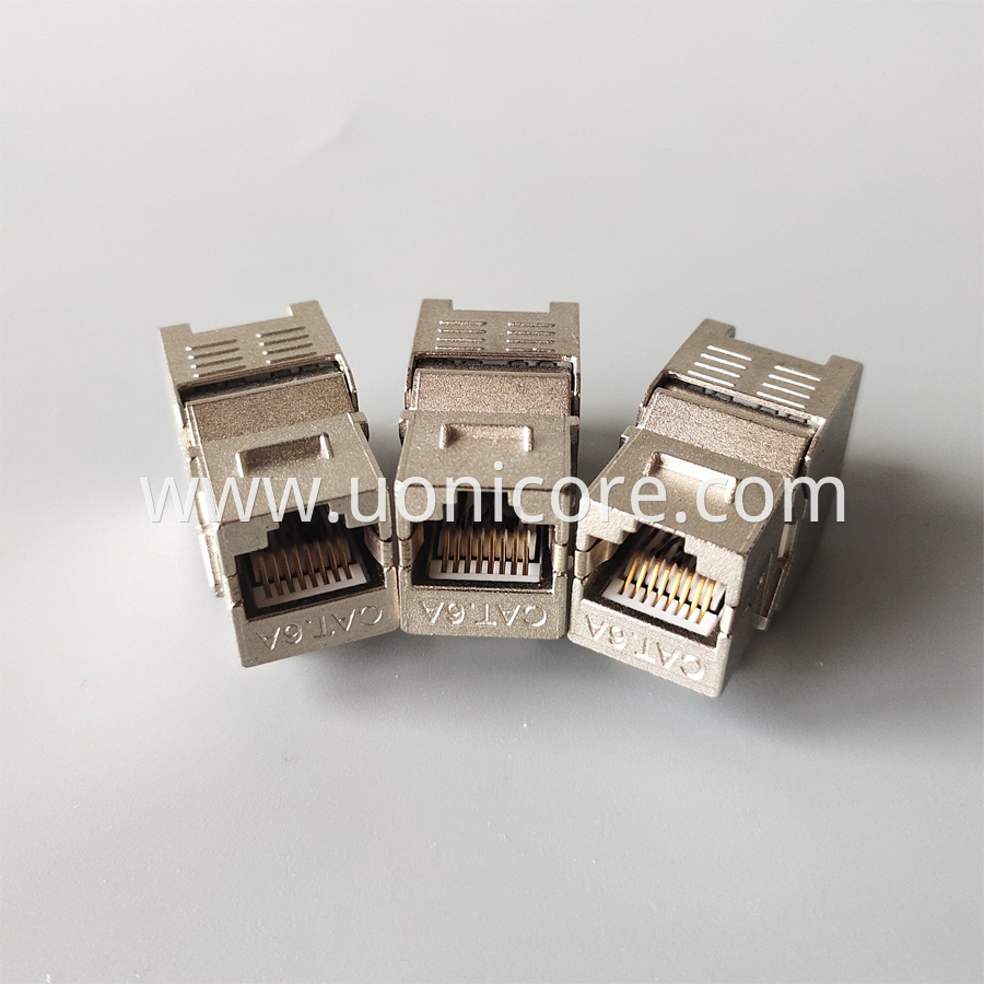 Zinc Casting Housing CAT6A keystone jack